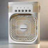 Portable Mini Mist Air Cooler/AC With LED Night Light (Single Fan Variant)