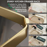 Kitchen Sink Drain Filter Strainer | Food Waste Collector | | Stainless Steel with Foldable Design | With 50 pcs Filter Nylon Net Mesh |