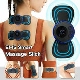 | Portable Rechargable Full Body Butterfly Massager | With 8 Modes & 19 Different Levels | Pain Relief for Shoulder, Neck, Arms, Legs, Neck |