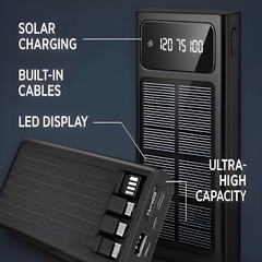 10000mAh Camping Solar Power Bank