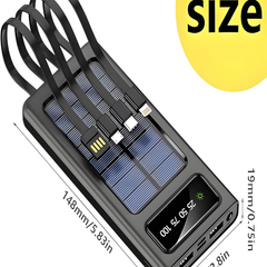 10000mAh Camping Solar Power Bank