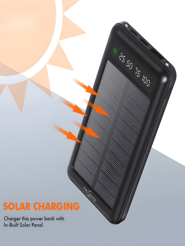 10000mAh Camping Solar Power Bank