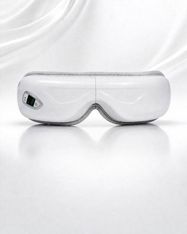 Rechargeable Eye Massager | Mild Heat Option |  for Stress Relief & Dark Circles | Multi Modes ,180° Foldable|