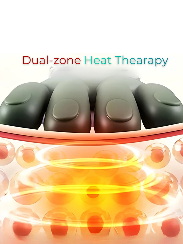Heated Neck/Shoulder/Back Massager | Wireless Portable | Electric Deep Tissue Massage