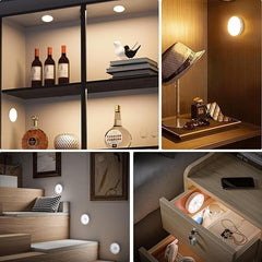 Motion Sensor Under Cabinet LED Lights [40 cms] |Batter Operated USB Rechargeable | Wireless & Magnetic | Long Lasting Battery Life |
