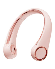 Portable Rechargeable Neck/Collar Fan - 5 Speed Mode | Hands-Free Bladeless | 4000 mAh Battery Operated Wearable 360° Personal Fan | Twistable, Rechargeable & Multi-Color | With Cooling Plate Technology |