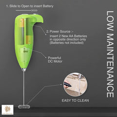 Electric Milk Frother / Blender  Handheld