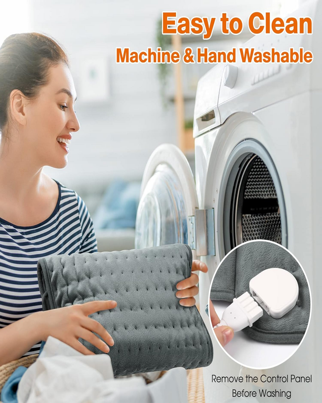 Heating belt pad is machine washable