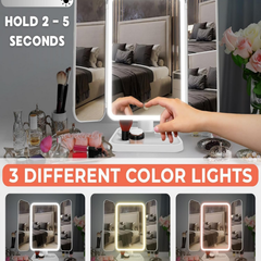 Tri-Fold LED Vanity Mirror Three Panel