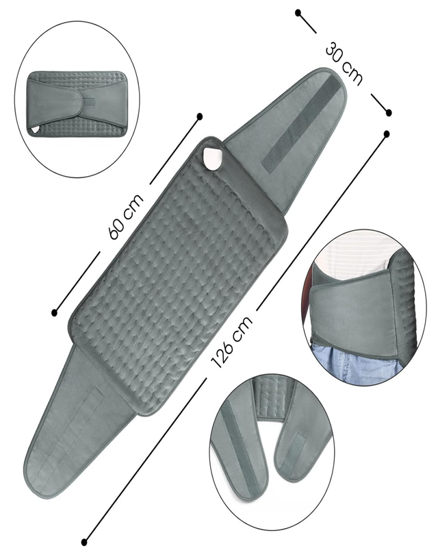 Heating belt dimensions