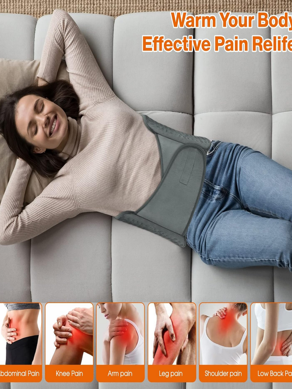 Electric Heating Waist Pad, Heating Pads for Back Pain Relief
