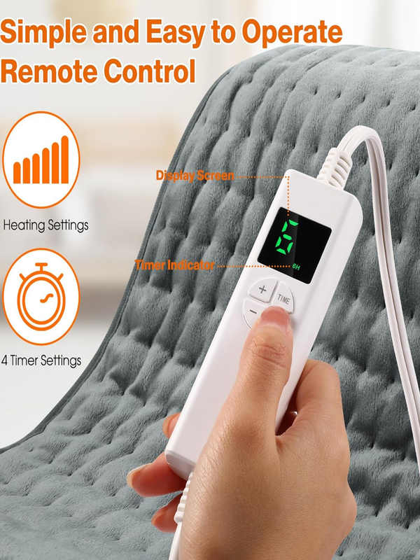 Electric Heating Waist Pad, Heating Pads for Back Pain Relief