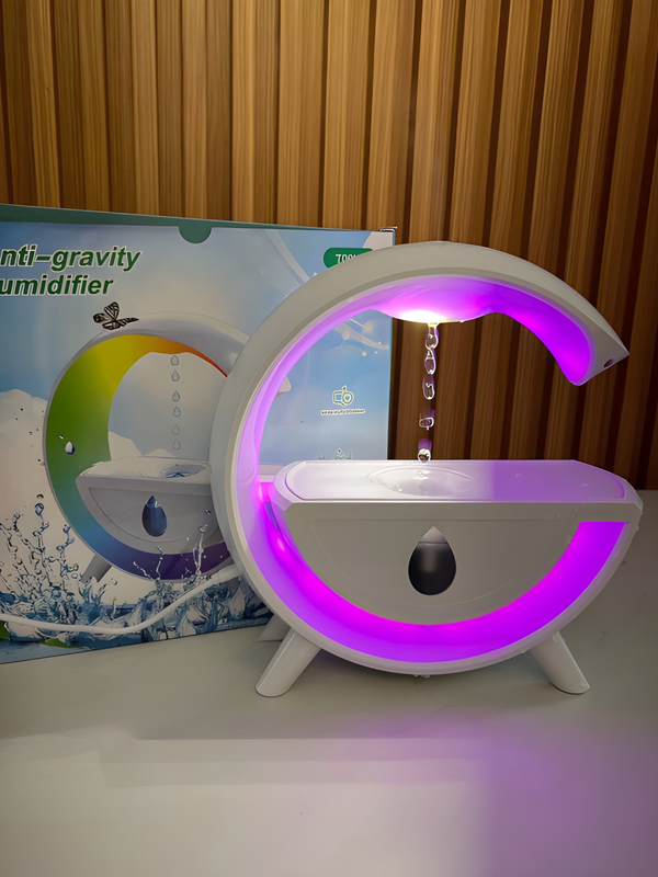 Anti Gravity Humidifier with Bluetooth speaker