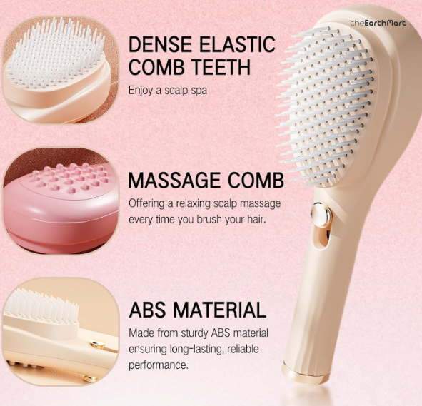 Self Cleaning Hair Brush