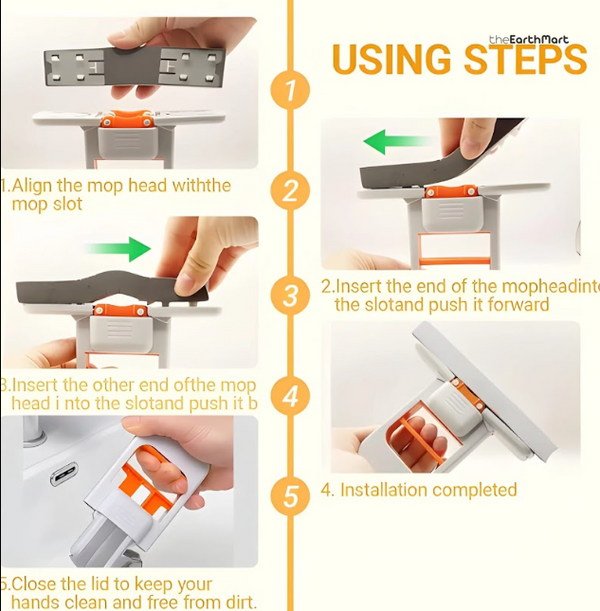Mini Foldable Mop