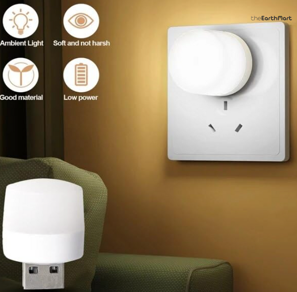 USB Plug in Led Night Light 1W