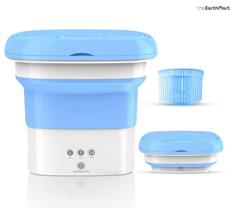 Semi-Automatic Folding Mini Washing Machine