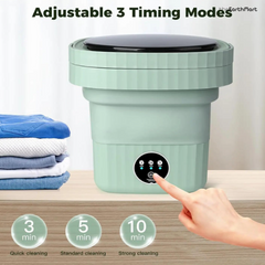 Semi-Automatic Folding Mini Washing Machine