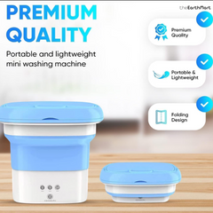 Semi-Automatic Folding Mini Washing Machine