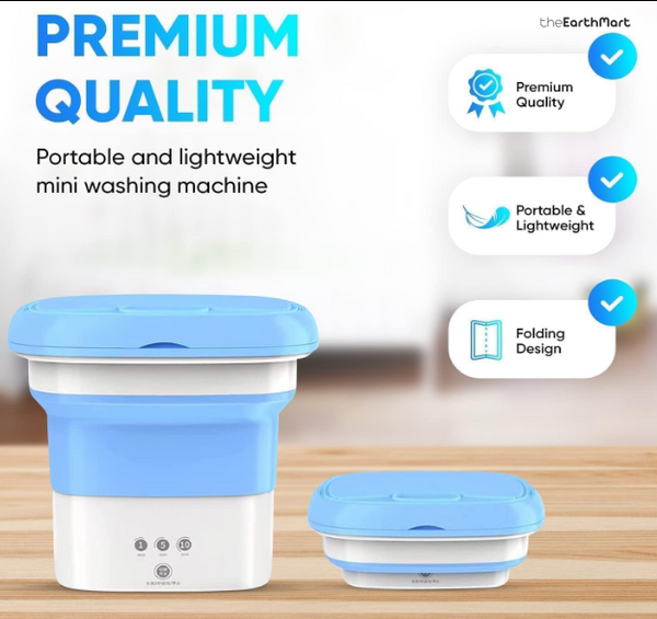 Semi-Automatic Folding Mini Washing Machine