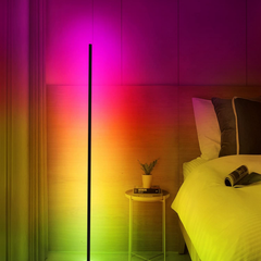Smart RGB LED Floor Lamp – App & Voice Control