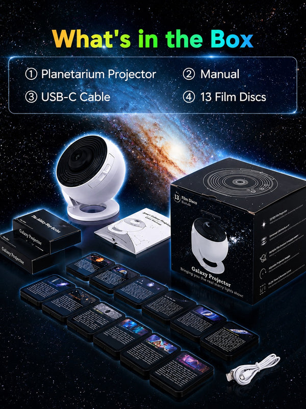 Galaxy Star Projector – Bring the Universe Home