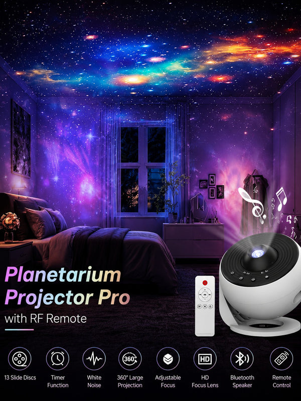 Galaxy Star Projector – Bring the Universe Home