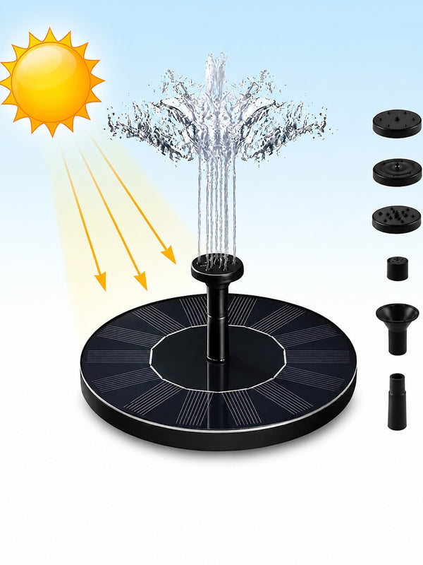 Solar Water Fountain