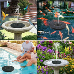 Solar Water Fountain