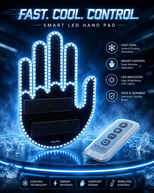 Car gesture light features: remote, bright LEDs, easy mounting