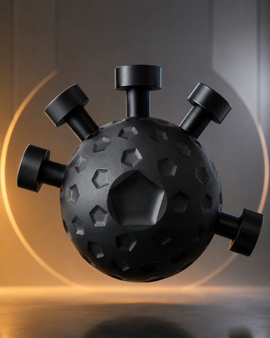 Finger Strength Training Ball | Hand Grip Finger Exercise Ball for Strength, Stress Relief & Rehabilitation | Press Release Finger Trainer for Athletes, Musicians & Therapy | Improve Finger Flexibility & Grip Power