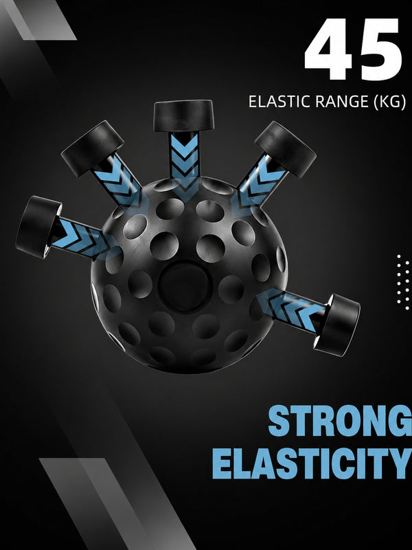 Finger Strength Training Ball | Hand Grip Finger Exercise Ball for Strength, Stress Relief & Rehabilitation | Press Release Finger Trainer for Athletes, Musicians & Therapy | Improve Finger Flexibility & Grip Power