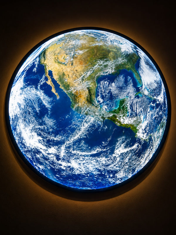 Planet Earth LED Wall Light for Bedroom Living Roo