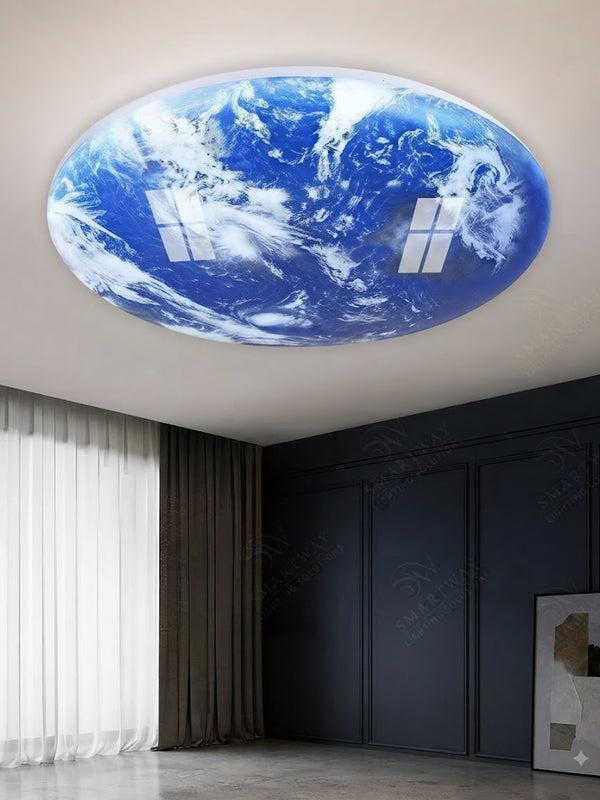 Planet Earth LED Wall Light for Bedroom Living Roo