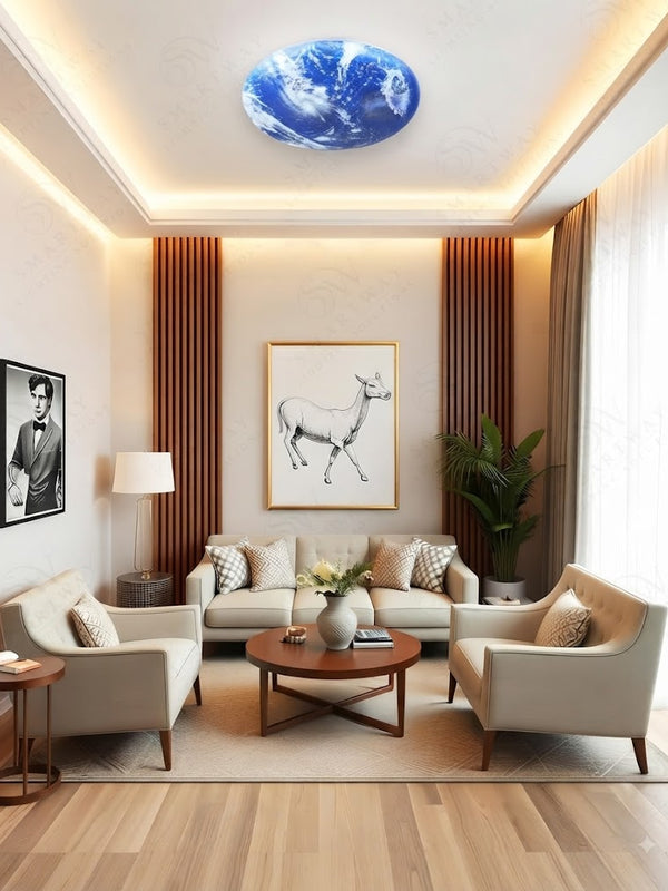 Planet Earth LED Wall Light for Bedroom Living Roo
