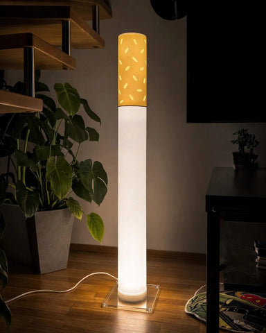 Cigarette LED Table Lamp – Pop Art, 35 cm & 100 cm