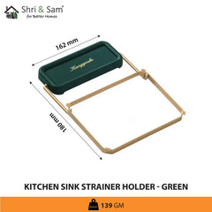 Kitchen Sink Drain Filter Strainer | Food Waste Collector | | Stainless Steel with Foldable Design | With 50 pcs Filter Nylon Net Mesh |