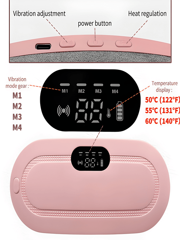 Rechargable Heating Pad for Period Cramps