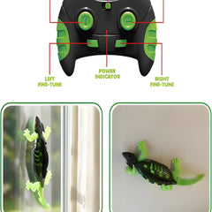 Wall Climbing Lizard Toy with Remote Control | Crawls Walls & Floors | Rechargeable |