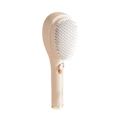 Telescopic Self Cleaning Hair Brush | One-Click Cleaning Comb | 2 in 1 Telescopic Massage & Hair Dressing Comb | One Pull Clean Hairbrush | Anti-Static Massage Comb | Multicolor Option |