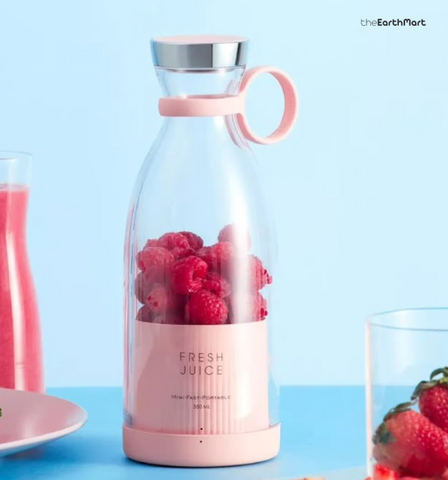 Portable mini 4 Blade Juicer Blender