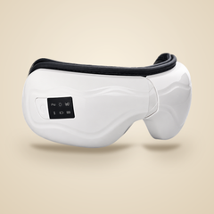 Rechargeable Eye Massager | Mild Heat Option |  for Stress Relief & Dark Circles | Multi Modes ,180° Foldable|