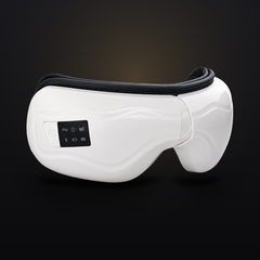 Rechargeable Eye Massager | Mild Heat Option |  for Stress Relief & Dark Circles | Multi Modes ,180° Foldable|