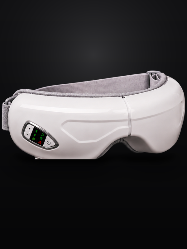 Rechargeable Eye Massager | Mild Heat Option |  for Stress Relief & Dark Circles | Multi Modes ,180° Foldable|