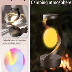 Spiral Rotating Desk Lamp