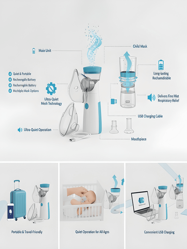 Portable Mesh Nebulizer