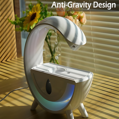 Anti Gravity Humidifier with Bluetooth speaker