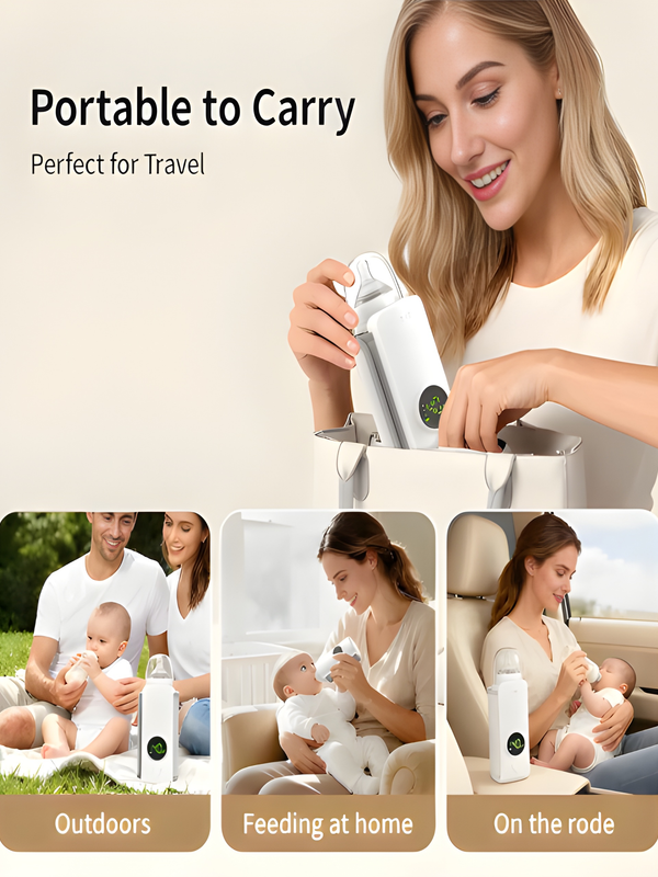 Rechargeable  digital milk warmer