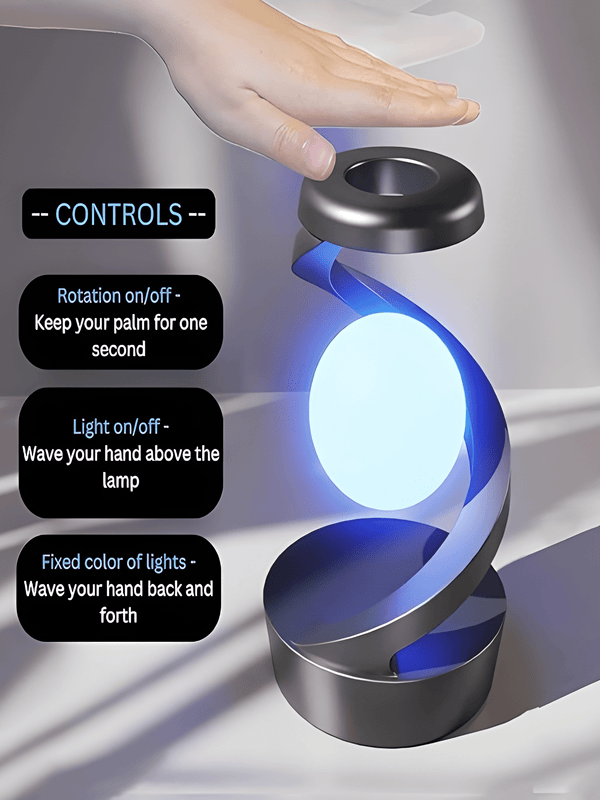 Spiral Rotating Desk Lamp