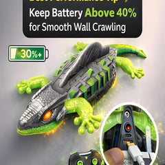 Wall Climbing Lizard Toy with Remote Control | Crawls Walls & Floors | Rechargeable |